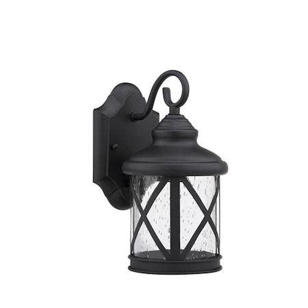 Chloe Lighting Chloe CH25041BK16-OD1 16 in. Lighting Milania Adora Transitional 1 Light Black Outdoor Wall Sconce - Textured Black CH25041BK16-OD1